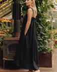 Linen Ballade Dress - Black