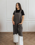 Linen Cross Back Apron