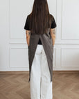 Linen Cross Back Apron