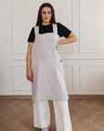 Linen Cross Back Apron