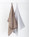Linen Kitchen Towel in Earth Colours