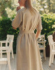 Linen Vine Dress - Melange