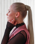 LINE Earrings - Feather Light & Colorful Handcrafted Jewelry by Lisa Kroeber by Lisa Kroeber Jewellery at www.brixbailey.com