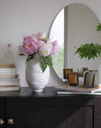 Lip Vase - Modern Abstract Decorative Ceramic Flower Centerpiece Vase-3
