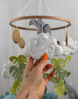 Little Dino Land Cot Mobile