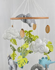 Little Dino Land Cot Mobile