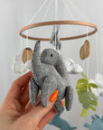 Little Dino Land Cot Mobile