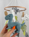 Little Dino Land Cot Mobile