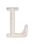 Letter Lamp L for Kids Bedroom Lighting