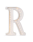 Letter Lamp R with Dimmer and Timer
