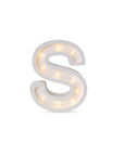 S Shaped Letter Lamp Night Light