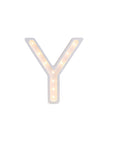 Glowing Letter Lamp Y for Kids Rooms
