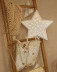 Star Lamp in Natural Pinewood Finish
