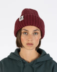 Little My Chunky Burgundy Beanie