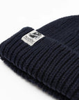 Stinky Chunky Knit Beanie in Navy