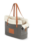 Grey Dog Carrier and Travel Bag