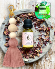 Keyring Diffuser & Live Calm Organic Essential Oil 10ml