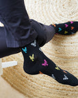 Save the Lobster Small Motif Bamboo Socks