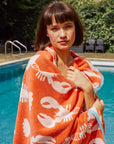 Lobsters Organic Cotton Towels
