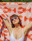Lobsters Organic Cotton Towels