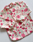 Long Sleeved Baby Bib - Country Floral