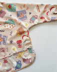 Long Sleeved Baby Bib - Snack Time