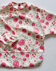 Long Sleeved Baby Bib - Country Floral