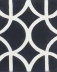 Luxury Moroccan cement tiles, handcrafted pink-white LOTUS floor and wall tiles, premium contemporary design by Maria Starling Design at brixbailey.com