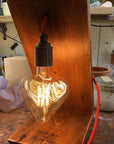 Love Heart 'Angel' Table Lamp