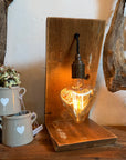 Love Heart 'Angel' Table Lamp