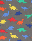 Soft Organic Cotton Long-Sleeve Dino Shirt for Kids with Snap Buttons, Eco-Friendly and Machine Washable by Toby Tiger at brixbailey.com
