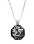 Good Luck Symbols Personalised Silver Necklace