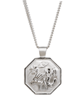 Good Luck Symbols Personalised Silver Necklace