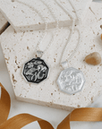Good Luck Symbols Personalised Silver Necklace