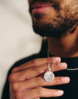 Good Luck Symbols Personalised Silver Necklace