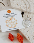 Good Luck Symbols Personalised Silver Necklace