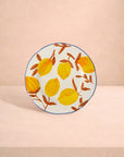 Buds in May — Hand-Painted Lunch Plates Inspired by Matisse Set of 4