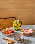 Peaches and Keen Plates After Matisse - Set of 4