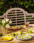 Peaches and Keen Plates After Matisse - Set of 4