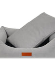 THE HIGHCLERE | LUXURY MEMORY FOAM BOLSTER DOG BED