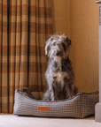 THE KENSINGTON | LUXURY HOUNDSTOOTH BOLSTER DOG BED