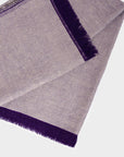 Yoga Studio GOTS Organic Cotton Two Toned Yoga Blanket