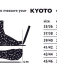 Kyoto Slippers - Black
