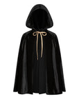 Enchanting Black Riding Hood Cape Costume