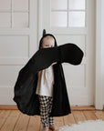 Enchanting Black Riding Hood Cape Costume