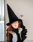 Enchanting Black Riding Hood Cape Costume