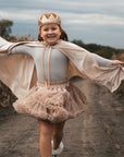 Cream Pearl Magic Cape Costume for Children