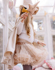 Cream Pearl Magic Cape Costume for Children