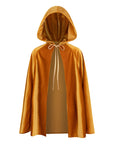 Golden Cape with Hood for Kids