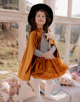 Golden Cape with Hood for Kids